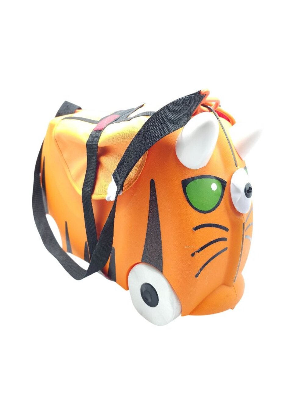 Trunki Tipu Tiger Kids Ride-On Suitcase Carry-On w/ Wheels Luggage Orange Bags